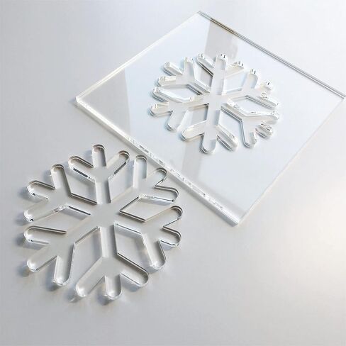 قالب ندفة الثلج، قالب أكريليك شفاف، قالب جهاز توجيه النجارة in Kuwait