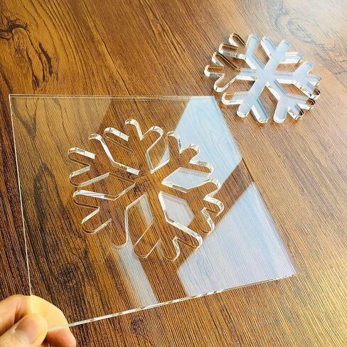 قالب ندفة الثلج، قالب أكريليك شفاف، قالب جهاز توجيه النجارة in Kuwait