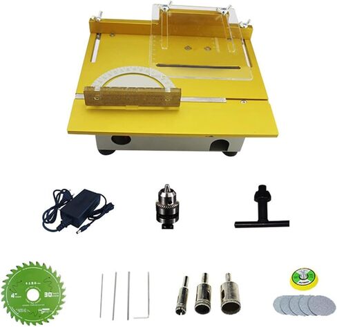 YKQJS-YQ مخرطة ميكانيكية صغيرة نسخة مطورة منشار طاولة صغير الدقة DIY مصنوع يدويًا للأعمال الخشبية مخرطة تلميع آلة الحفر قطع لوحة الدائرة لمعالجة المعادن in Kuwait