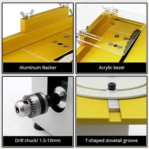 YKQJS-YQ مخرطة ميكانيكية صغيرة نسخة مطورة منشار طاولة صغير الدقة DIY مصنوع يدويًا للأعمال الخشبية مخرطة تلميع آلة الحفر قطع لوحة الدائرة لمعالجة المعادن in Kuwait
