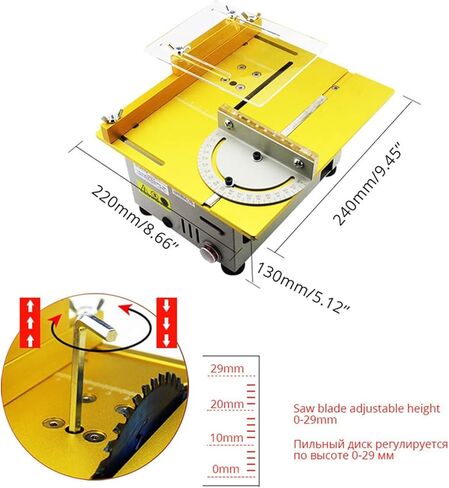 YKQJS-YQ مخرطة ميكانيكية صغيرة نسخة مطورة منشار طاولة صغير الدقة DIY مصنوع يدويًا للأعمال الخشبية مخرطة تلميع آلة الحفر قطع لوحة الدائرة لمعالجة المعادن in Kuwait