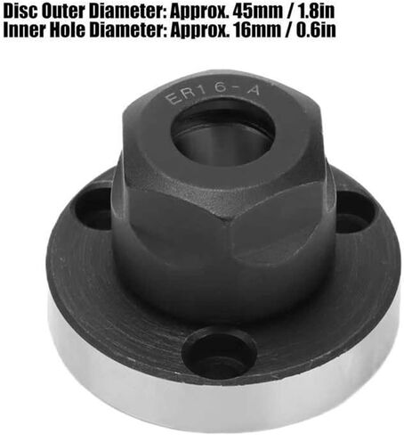 MSEURO Collet Chuck Good Toughness Straight Hole Collets Holder for Milling Machine for Lathes in Kuwait