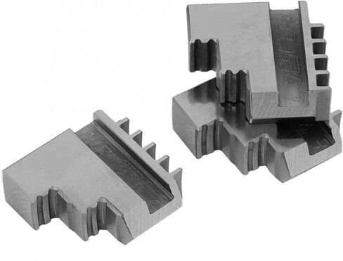 MSEURO 3pcsLathe Chuck K11-80 Outside Jaw Chuck Self-Centering Metal Lathe Chuck Jaws Metal Processing Tool in Kuwait