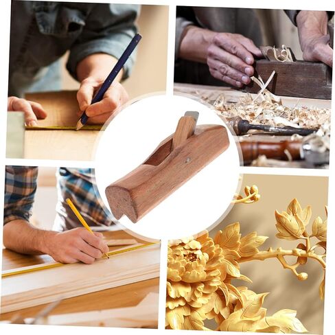 OSALADI Mini Mahogany Angle Planer Shavemate Mini Wood Plane Wood Router Tool الخشب المسوي اليد لأعمال النجارة المسوي سمك النجارة المسطحات الخشبية مجموعة أدوات اليد الخشبية in Kuwait