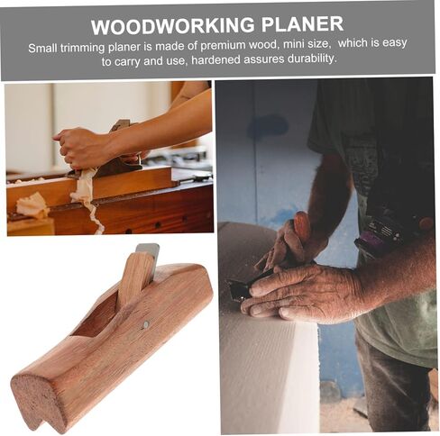 OSALADI Mini Mahogany Angle Planer Shavemate Mini Wood Plane Wood Router Tool الخشب المسوي اليد لأعمال النجارة المسوي سمك النجارة المسطحات الخشبية مجموعة أدوات اليد الخشبية in Kuwait