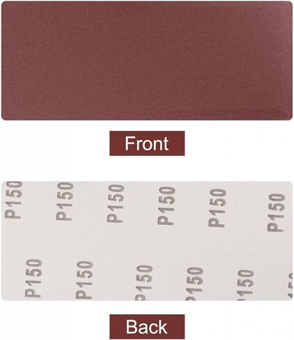 uxcell 20 Pcs 40 Grit Sandpapers 9" x 3.7" Aluminum Oxide Sanding Sheets Hand Sander Papers for Wood Furniture Finishing in Kuwait