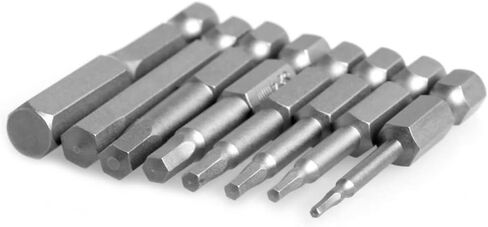 Allen Wrench Drill Bits Allen Key Bit Set Hex Head Bits for Drills + Locking Quick Change Bit Holder in Saudi Arabia