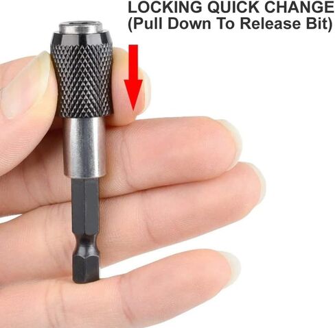 Allen Wrench Drill Bits Allen Key Bit Set Hex Head Bits for Drills + Locking Quick Change Bit Holder in Saudi Arabia