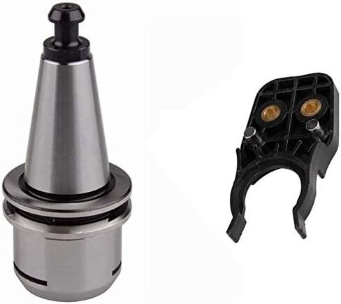 قطعة واحدة من هوزلي ISO20 ER20 35L كوليت تشاك G2.0 CNC حامل دوار لمطحنة الكوخ + قطعة واحدة ISO20 حامل أدوات مشبك حديد + ABS مخلب مطاطي مقاوم للحريق in Kuwait