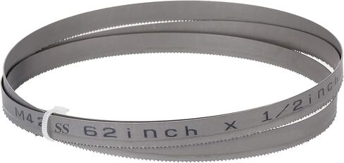 Imachinist S621214SS Bi-Metal 62" Long, 1/2" Wide, 0.025" Thick Bandsaw Blades for Cutting Stainless Steel Hard Metal (14TPI) in Saudi Arabia
