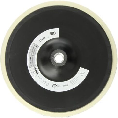 Cubitron II 3M Hookit Disc Pad - For Hook and Loop Discs - Use With Random Orbital Sanders, Rotary Sanders, Angle Grinders - 3" x 1/2" x 5/16-24 External - 2700 in Saudi Arabia
