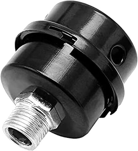 مرشح كاتم صوت ضاغط الهواء من بوسوكس، عبوة من 2 قطع 3/8 بوصة PT 16 مم ضاغط هواء 16 مم عناصر فلتر تنقية تنقية تنقية الهواء (3/8 بوصة PT، 16 مم) in Kuwait