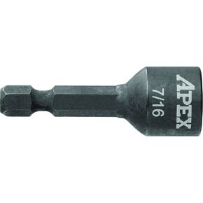 Crescent APEX 7/16" Magnetic Nutsetter, 1-7/8" - 25 Pack - AMN1C28-25 in Saudi Arabia