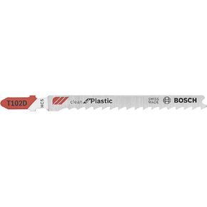 Bosch T102D3 3 pc. 4 in. 6 TPI Clean for Polypropylene T-Shank Jig Saw Blades in Kuwait