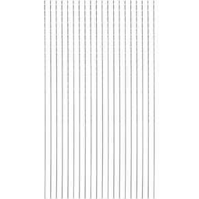 HARFINGTON 20pcs Extra Long Drill Bits, 0.5mm HSS Drill Bit with High Speed Steel Straight Shank 100mm Length for Metal Woodwork Plastic Aluminum Alloy in Kuwait