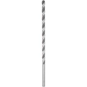 HARFINGTON 6542 High-Speed Steel Twist Drill Bit, 11mm Drill Bit 250mm Length Extended Straight Shank Black Oxide Ground Drill Bit for Steel Aluminum Alloy
