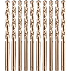 مجموعة لقم مثقاب كوبالت مقاس 5 ملم، لقم مثقاب M35 ملتوية HSS ساق مستقيمة، لقم مثقاب ستيل عالية السرعة 5 ملم للحفر في المعادن الصلبة والستانلس ستيل والحديد الزهر in Kuwait