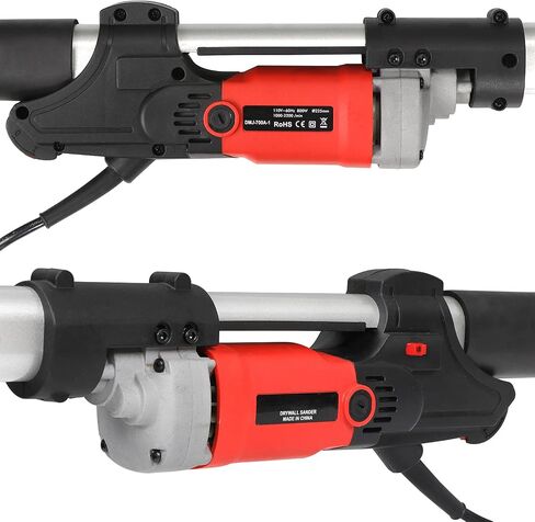 Saturnpower 800W Electric Drywall Sander Commercial Adjustable Variable Speed Disc Sander with 6 Sand Pads in Saudi Arabia
