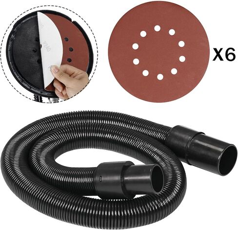 Saturnpower 800W Electric Drywall Sander Commercial Adjustable Variable Speed Disc Sander with 6 Sand Pads in Saudi Arabia