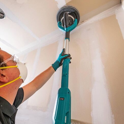 Makita XLS01TX1 18V LXT® Lithium-Ion Brushless Cordless 9" Drywall Sander Kit, AWS® Capable (5.0Ah) in Saudi Arabia
