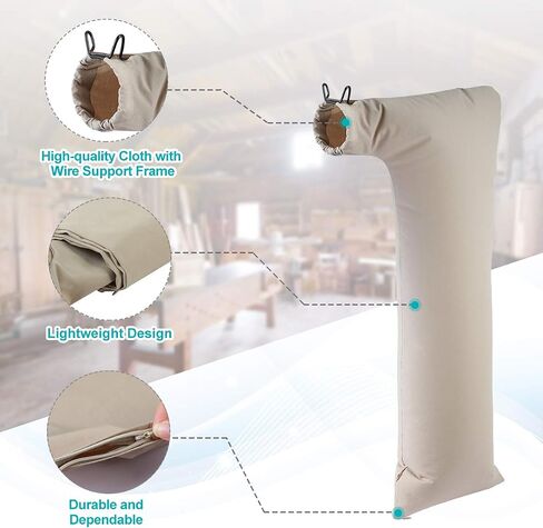 LANMU Table Saw Dust Collector Bag Compatible with Bosch/Dewalt/Ryobi/Craftsman/RIGID/Delta/Porter Cable/Makita/Metabo/Kobalt/Skilsaw 10" Tablesaws with 2.5" Dust Port in Saudi Arabia