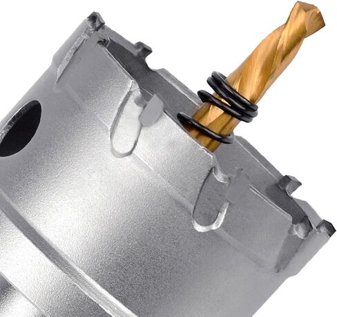 9/10 inch / 23mm Carbide Tipped Hole Saw,Metal Steel Hole Saw with a Drill Bit, Hole Cutter for Thick Metal,Stainless Steel,Iron,Sheet Metal and Wood. (23mm（9/10 inch）) in Saudi Arabia