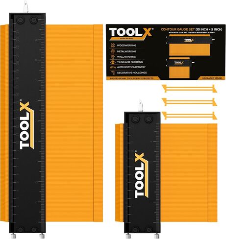 Super Gauge Shape and Outline Tool (10 Inch Lock)- Contour Gauge Tool | Mens Gifts, Birthday Gifts for Men, Gifts for Boyfriend | Stocking Stuffers for Adults in Kuwait