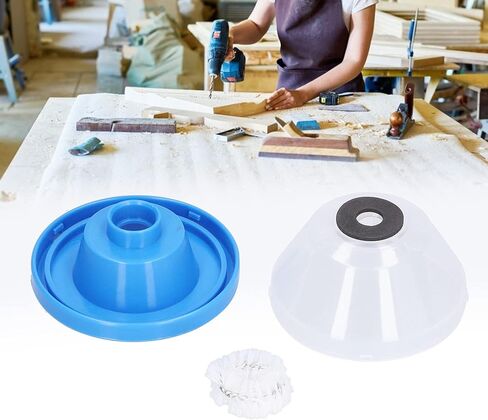 Electric Drill Dust Collector, Hole Saws, Bowl Drill Bit Dust Collector, Electric Drill Accessories, for Home Drilling Projects in Kuwait