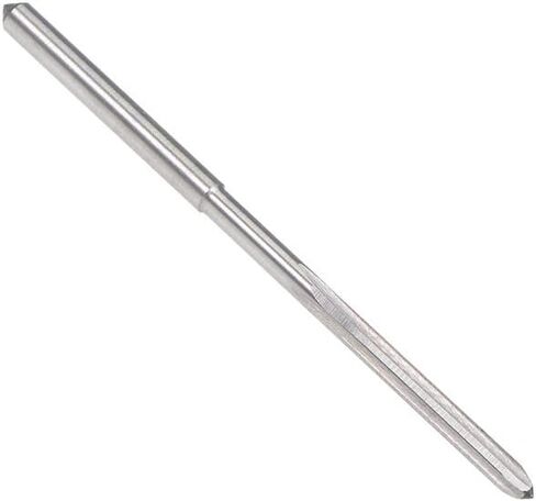 uxcell 3mm Chucking Reamer, HSS Cobalt M35 Lathe Machine Reamer D4 4 Straight Flutes, Round Shank Milling Cutting Tool, for Stainless Steel Alloy Copper Metal in Saudi Arabia