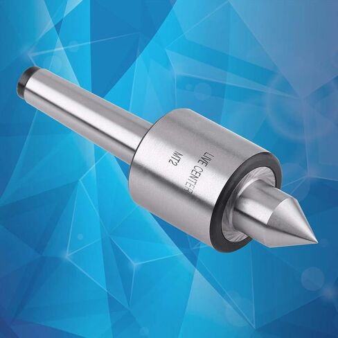 Lathe Center,Mt2 Precision Rotary Live Center,Well Balanced and Smooth Taper Metal Work Lathe Tool ,for Lathe in Medium Speed And Medium Load Environment in Saudi Arabia