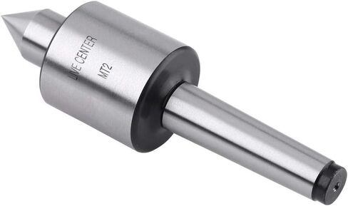 Lathe Center,Mt2 Precision Rotary Live Center,Well Balanced and Smooth Taper Metal Work Lathe Tool ,for Lathe in Medium Speed And Medium Load Environment in Saudi Arabia