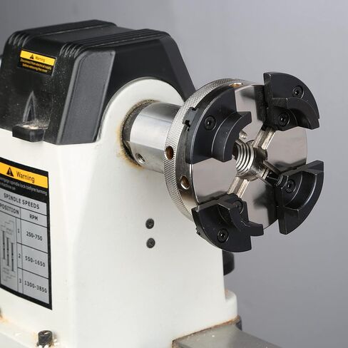 SCK4-3.5NV-SET Mini, Midi and Heavy-Duty 3-1/2" Wood Lathe Gear Chuck Set, Wood Lathe Key Chuck Set, 4-Jaw Self-Centering Chuck, 1"x8TPI thread and 3/4"-16TPI Adapter in Saudi Arabia