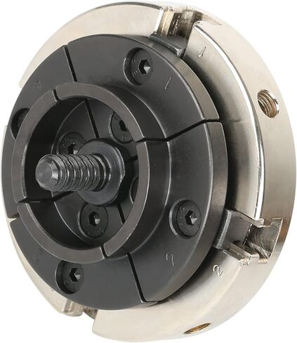 SCK4-3.5NV-SET Mini, Midi and Heavy-Duty 3-1/2" Wood Lathe Gear Chuck Set, Wood Lathe Key Chuck Set, 4-Jaw Self-Centering Chuck, 1"x8TPI thread and 3/4"-16TPI Adapter in Saudi Arabia
