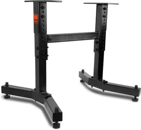 WEN LA8800 225-Pound Capacity Height Adjustable Steel Lathe Stand & LA4444 4-Inch 4-Jaw Self-Centering Chuck Set with 1-Inch x 8TPI Thread in Saudi Arabia
