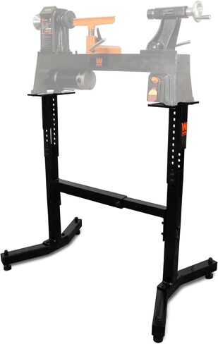WEN LA8800 225-Pound Capacity Height Adjustable Steel Lathe Stand & LA4444 4-Inch 4-Jaw Self-Centering Chuck Set with 1-Inch x 8TPI Thread in Saudi Arabia