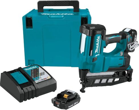 Makita XNB02RJ 18V LXT 2-1/2" Straight Finish Nailer Kit, 16 Ga in Saudi Arabia
