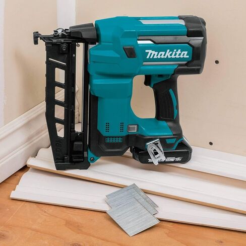 Makita XNB02RJ 18V LXT 2-1/2" Straight Finish Nailer Kit, 16 Ga in Saudi Arabia
