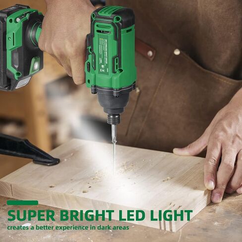 مفك عزم لاسلكي 1/4 انش 20 فولت كحد اقصى، مجموعة مفكات عزم يدوية مدمجة مع 10 قطع لقم مثقاب، 14 قطعة مقبس، عزم دوران 1060 انش باوند، سرعة متغيرة 2700 دورة في الدقيقة، بطارية وشاحن قابلة لاعادة الشحن in Kuwait