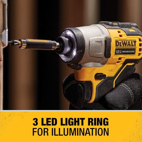 DEWALT XTREME 12V MAX* Impact Driver Kit, 1/4-Inch (DCF801F2) in Saudi Arabia