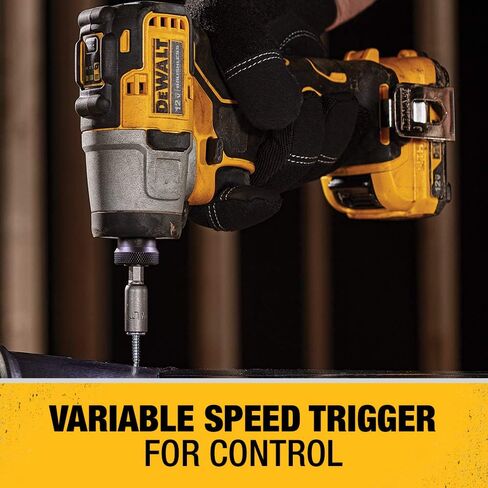 DEWALT XTREME 12V MAX* Impact Driver Kit, 1/4-Inch (DCF801F2) in Saudi Arabia