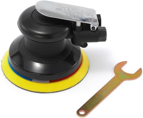 اداة صنفرة احترافية دوارة دوارة دوارة 5 انش، صنفرة هوائية مزدوجة المفعول، صنفرة تلميع خفيفة الوزن، اهتزاز منخفض، شديدة التحمل in Kuwait