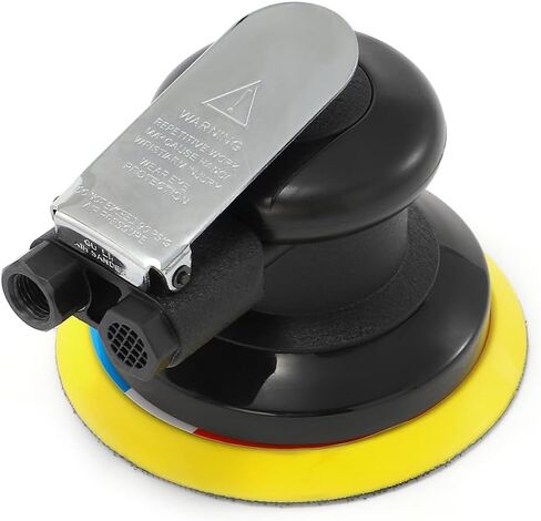 اداة صنفرة احترافية دوارة دوارة دوارة 5 انش، صنفرة هوائية مزدوجة المفعول، صنفرة تلميع خفيفة الوزن، اهتزاز منخفض، شديدة التحمل in Kuwait