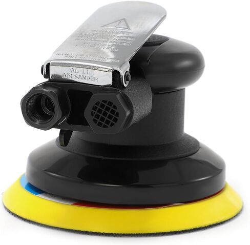 اداة صنفرة احترافية دوارة دوارة دوارة 5 انش، صنفرة هوائية مزدوجة المفعول، صنفرة تلميع خفيفة الوزن، اهتزاز منخفض، شديدة التحمل in Kuwait