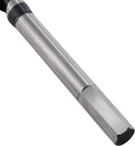 Muretnze 3/4 Inch x 12 Inch Long Auger Drill Bit, Hex Shank 3/8 Inch | For Wood, Extra Long, Brad Point, For Soft and Hard Wood, Plastic and Drywall in Saudi Arabia