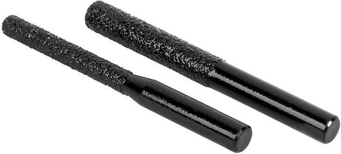 Router Bits 2pcs Milling Cutter Diamond Router Bits Black Brazed Straight Shank for Quartz Stone Marble Seam Cutter Tools in Saudi Arabia