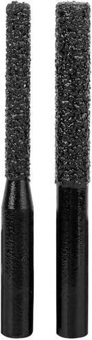 Router Bits 2pcs Milling Cutter Diamond Router Bits Black Brazed Straight Shank for Quartz Stone Marble Seam Cutter Tools in Saudi Arabia