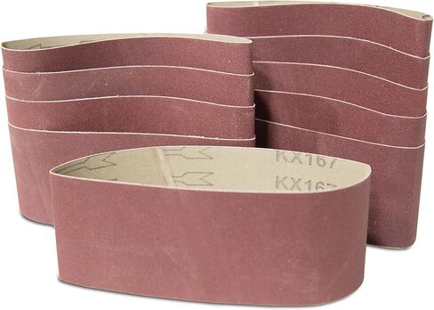 WEN 6321SP60 ورق صنفرة بحزام صنفرة 60 حبيبة 3 × 21 بوصة (10 عبوات) in Kuwait