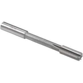 uxcell Chucking Reamer 9.5 مم، H8 HSS مخرطة آلة مخرطة 6 مزامير مستقيمة، أداة قطع طحن ساق مستديرة، مثقاب متري للثقب المعدني من الفولاذ المقاوم للصدأ