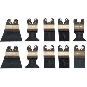 Arrow 10-Piece Oscillating Multi-tool Blade Kit in Saudi Arabia