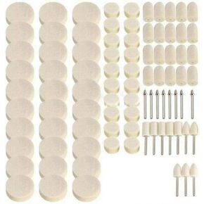 Eagles Polishing Disc Wash Care Maintenance Wool Pad Grinding Buffing Waxing Head Handle Wheel Set Rotary Tools (109pcs) in Saudi Arabia